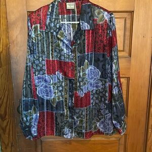 Vintage Allison Daley Blouse Shirt